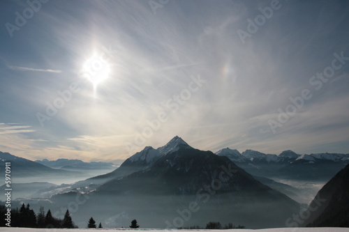 Obraz na płótnie Montagne w salonie