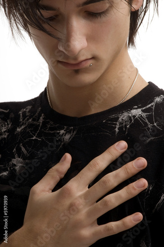 young man portrait photo