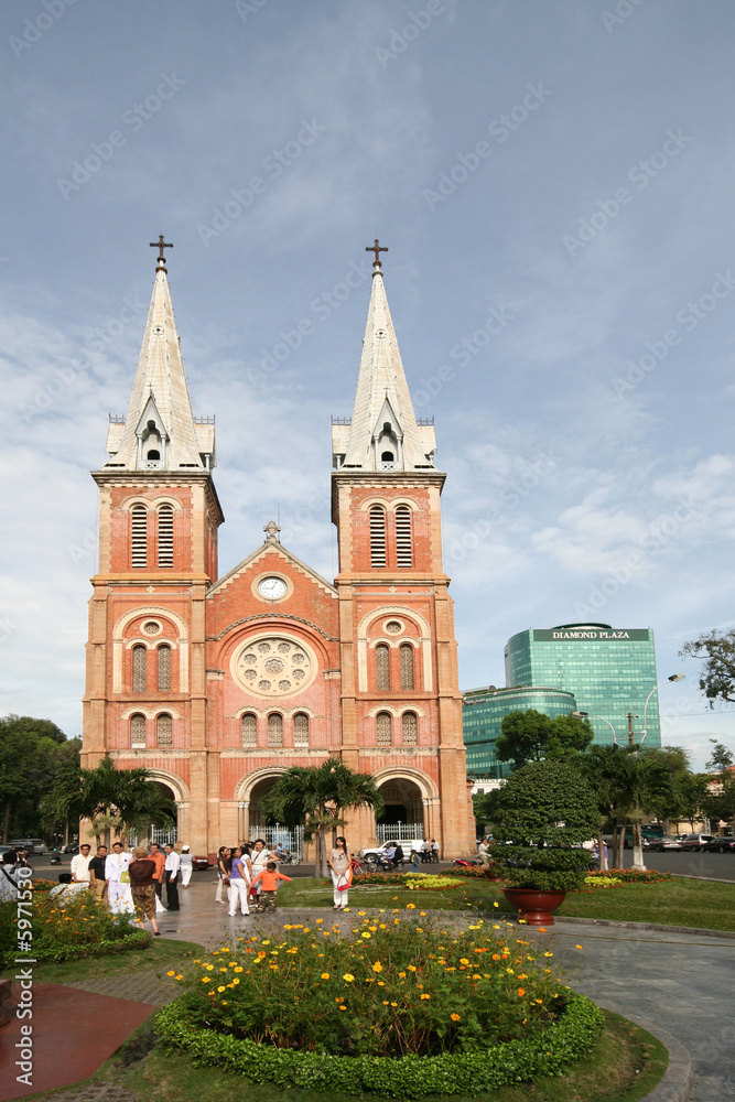Kathedrale Notre Dame in Saigon