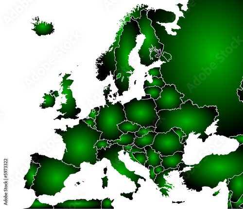 mapa da europa