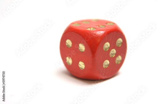 Photography Red dice