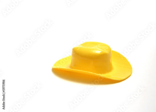 Yellow cowboy hat