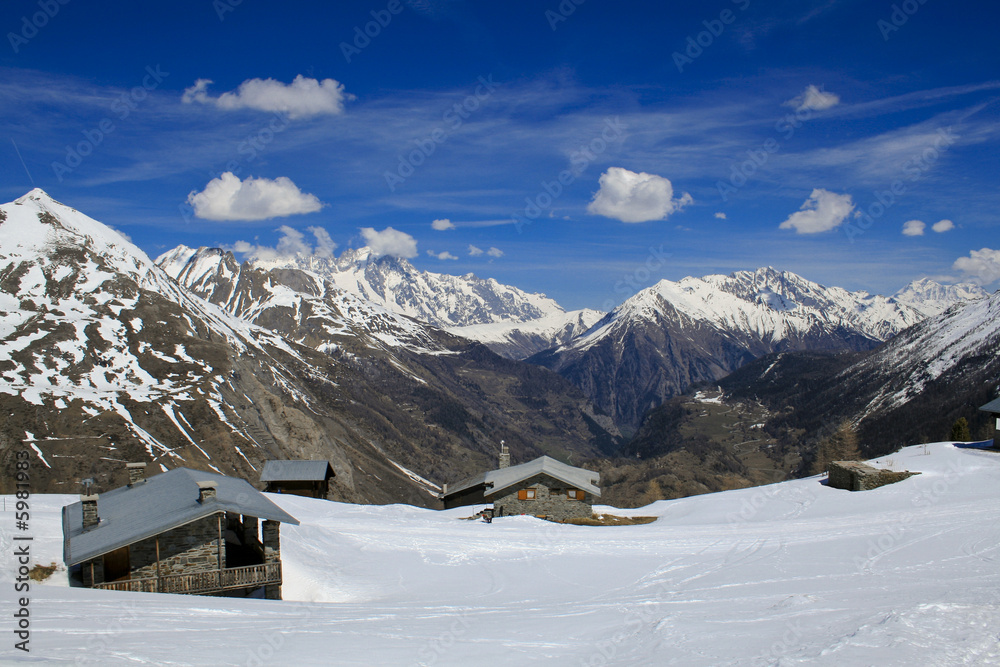 Panorama alpino italiano