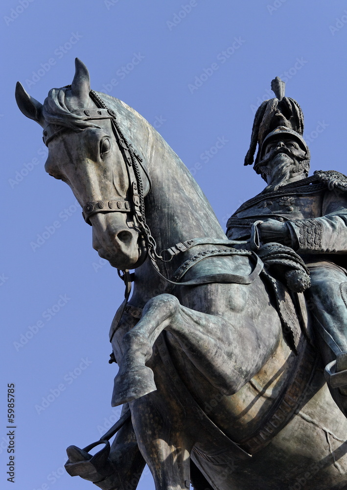 Statue du Roi Victor Emmanuel II - Rome, Italie Statue du Roi Victor Emmanuel II - Rome, Italie
