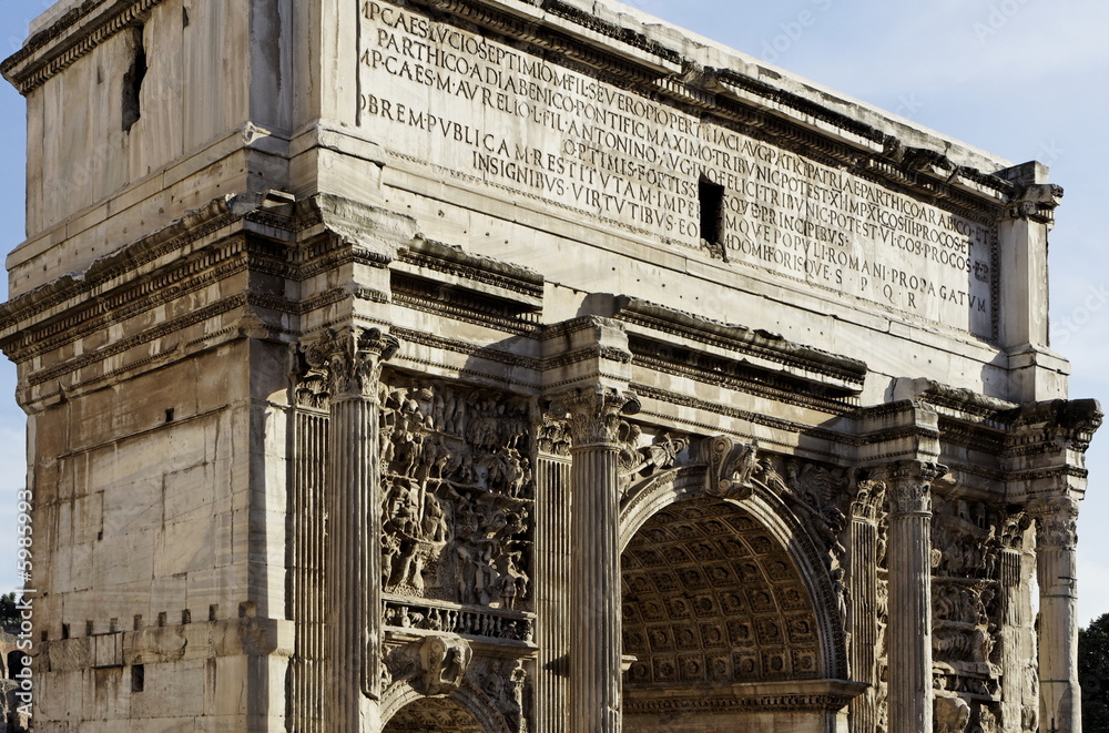 Obraz premium Arcum Septimius Severus