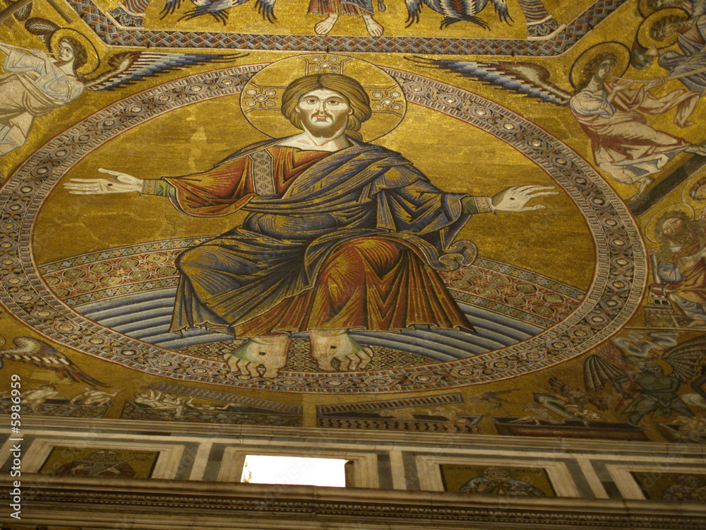 Obraz premium Baptisterio en Florencia