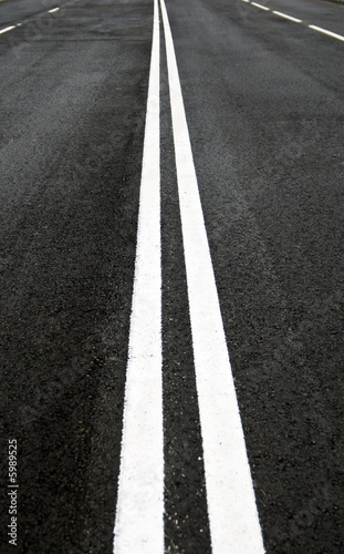 asphalt  road line © PaulPaladin