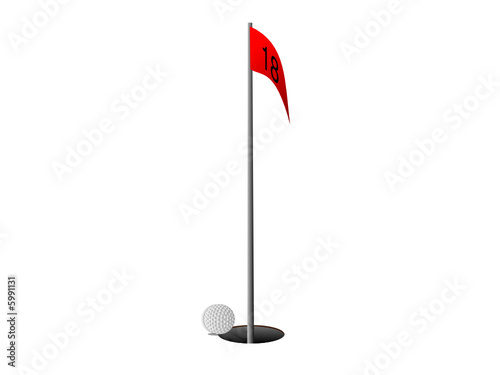 Golf hole