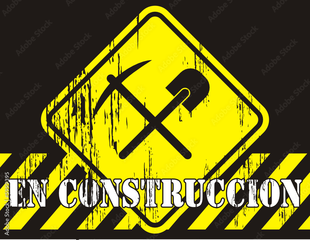 construccion grunge