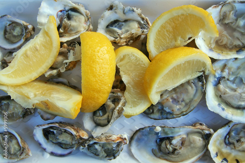 Raw Oysters and Lemons