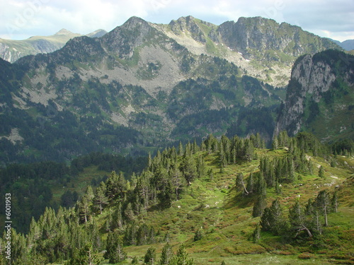 Pic de Balbonne vue des rabassolles,Donnezan photo