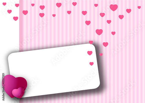Carte de la Saint-Valentin