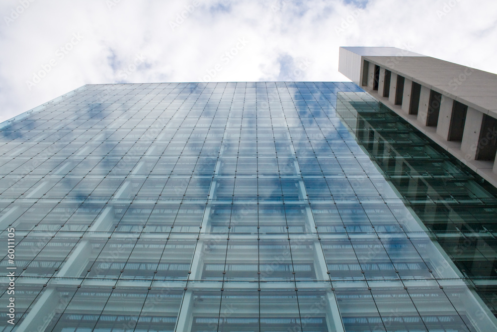 Fototapeta premium Office building. Glass Skyscraper.