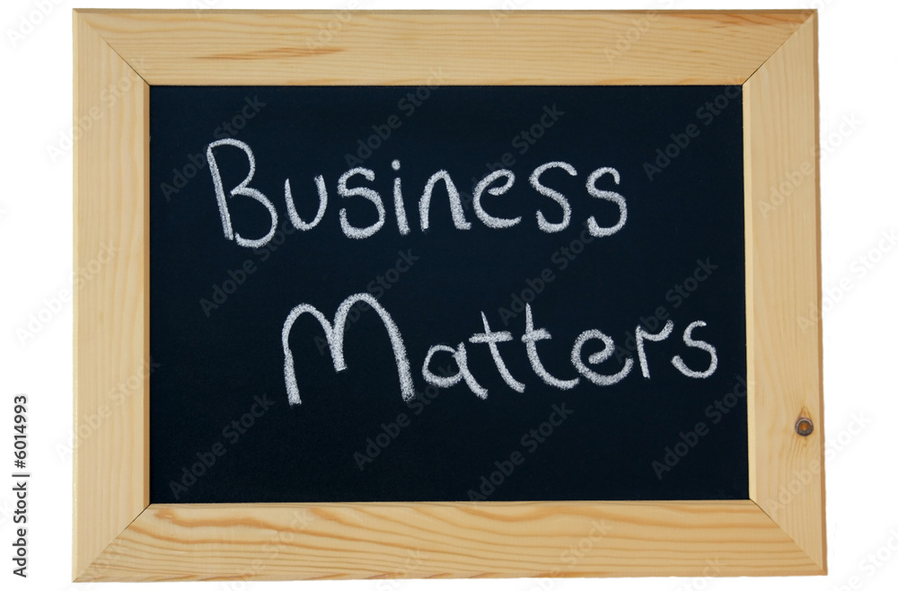 Obraz premium Business Matters
