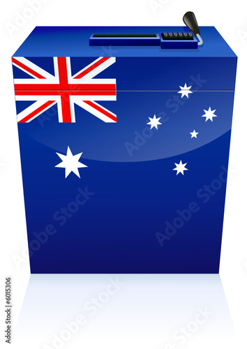 Urne d'élection australienne