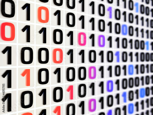 Binary code rendering