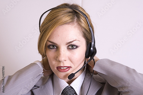 Obraz w ramie Work in office