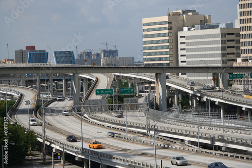 urban freeway Miami