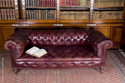 Leather couch