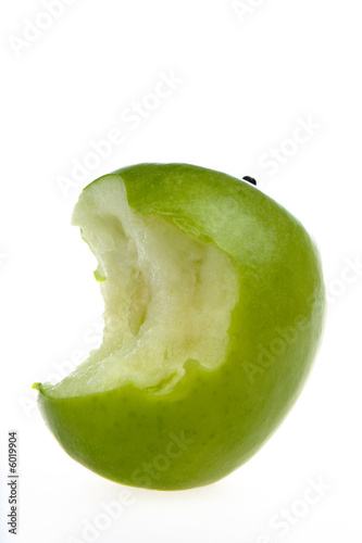 Schilderij op canvas Apple bite