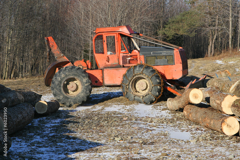 Obraz premium tractor