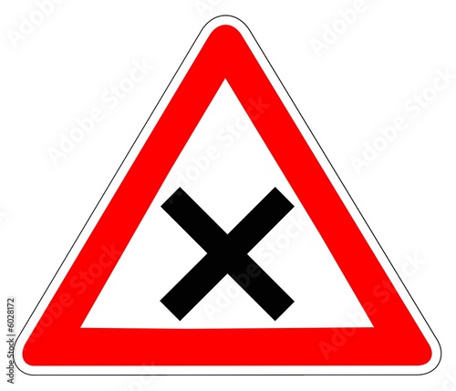 Panneau de Signalisation (Intersection - AB1)