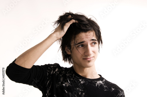 young man portrait photo