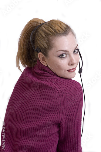 Obraz w ramie Work in office