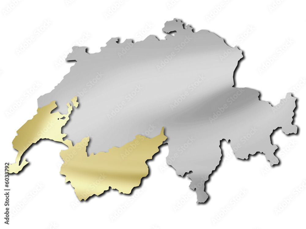 Obraz premium Schweiz - Genferseeregion