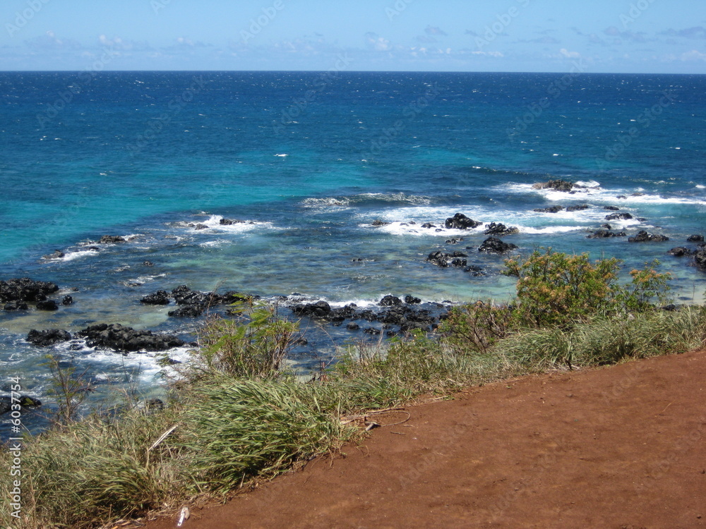 Maui Coastline in Hawaii