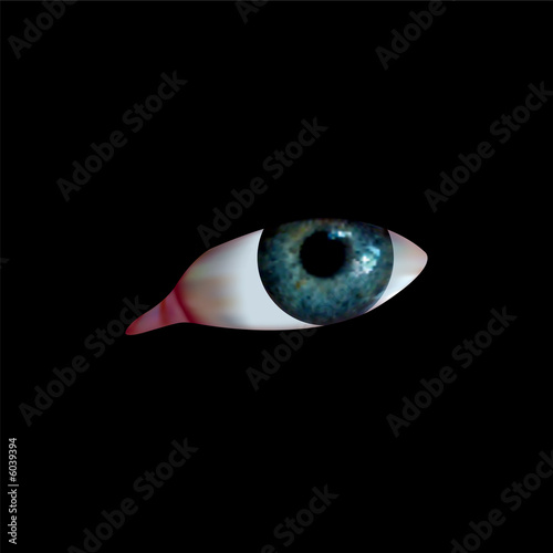 Eyeball watching you