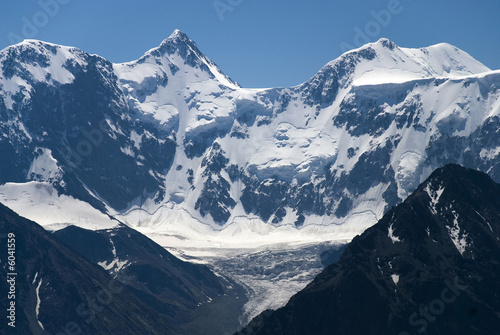 Mountain Belukha 4506m, Altai, Russia