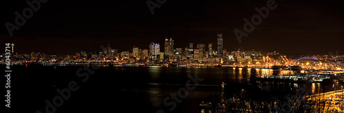 Seattle downtown panorama