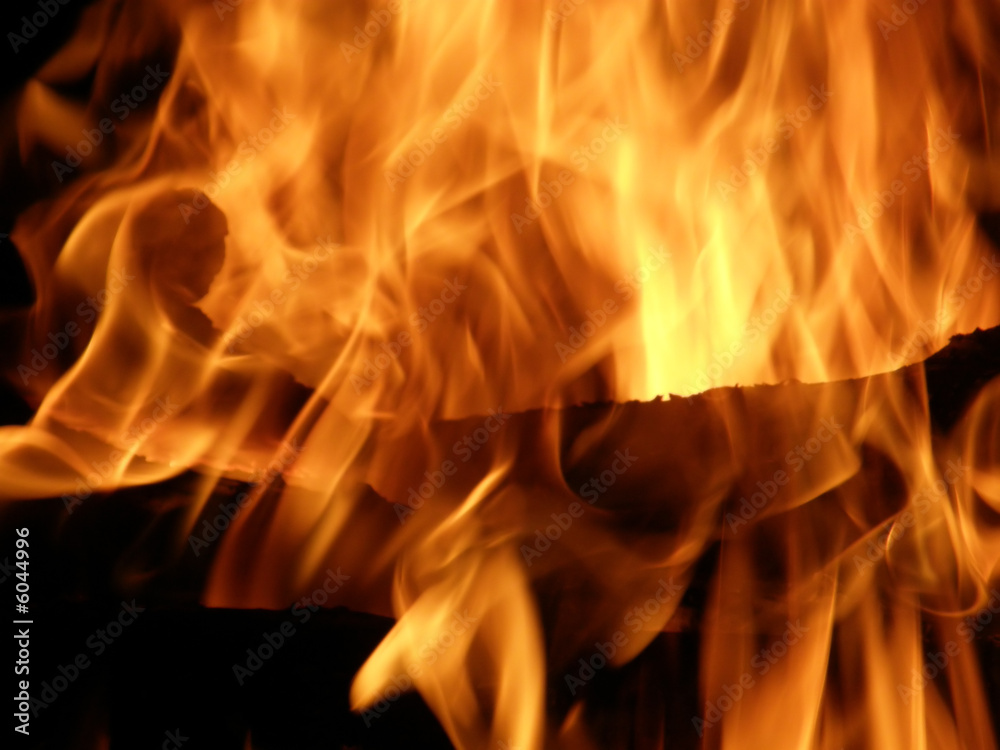 Flames or fire for background