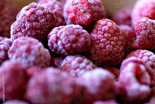 fruit congelé - framboises surgelées