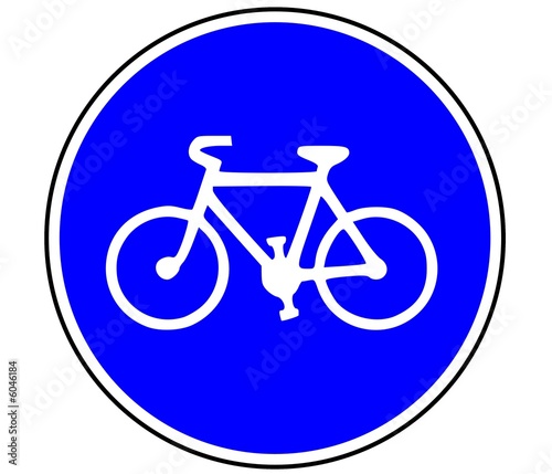Panneau de Signalisation (Piste pour cycles - B22a)