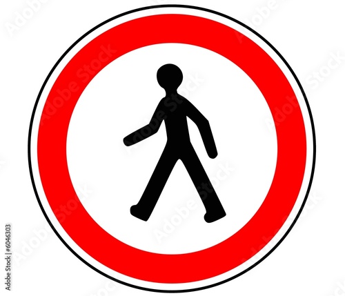 Panneau de Signalisation (Acces interdit - B9a)