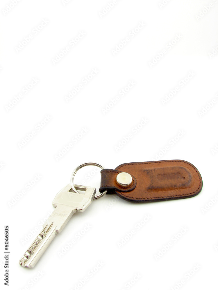key isolated on the white background key isolated on the white background