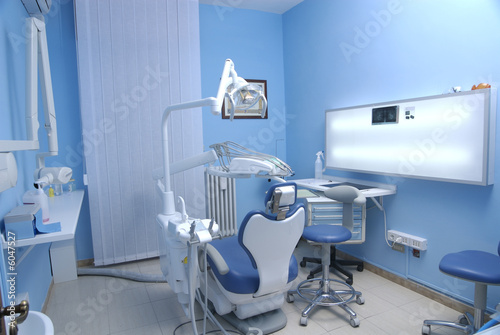 modern Dentist s chair in a medical room