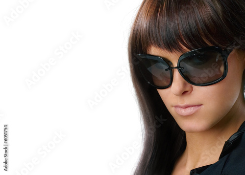 Woman in glasses