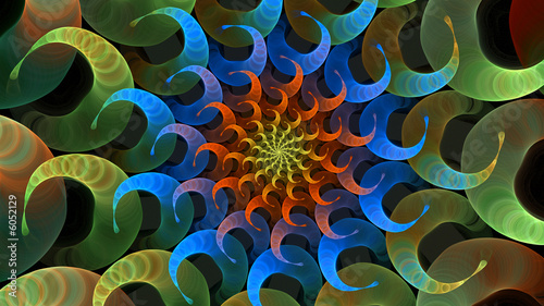 psychedelic spiral photo