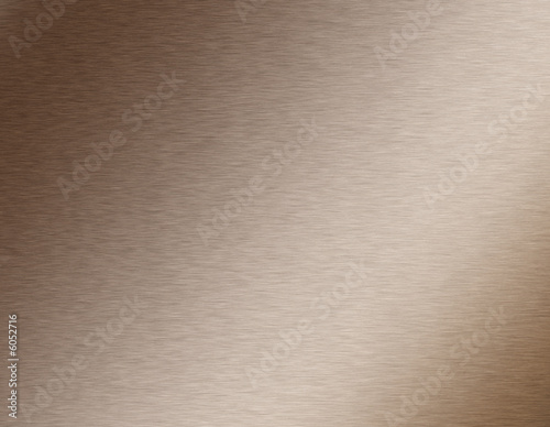 Brushed steel plate