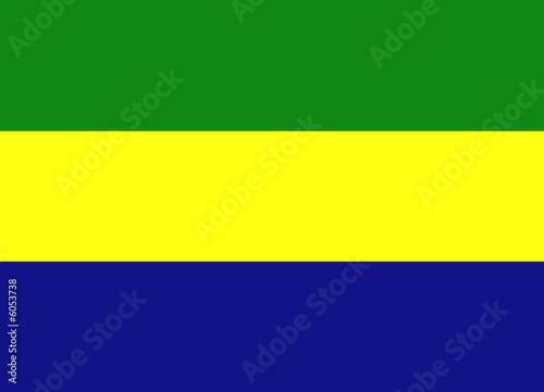 flag gabon