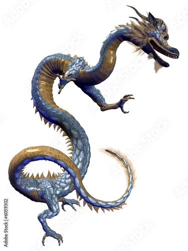 Chinese Blue Dragon © Dan Marsh