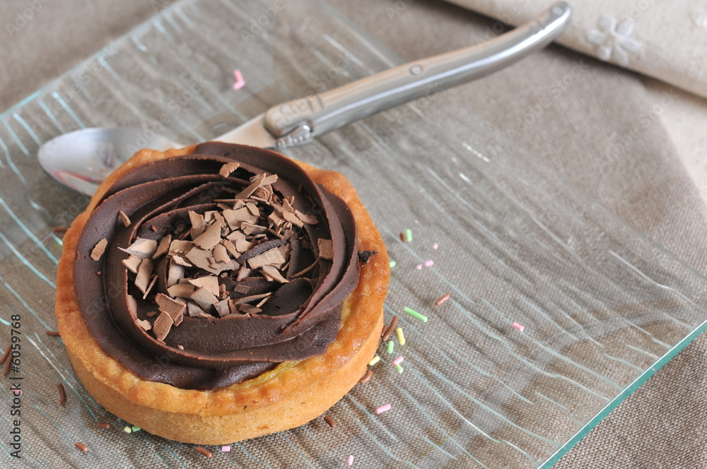 Fototapeta premium dessert au chocolat