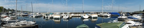 Thonon-les-Bains, le port, panorama © A. Matthey-Doret