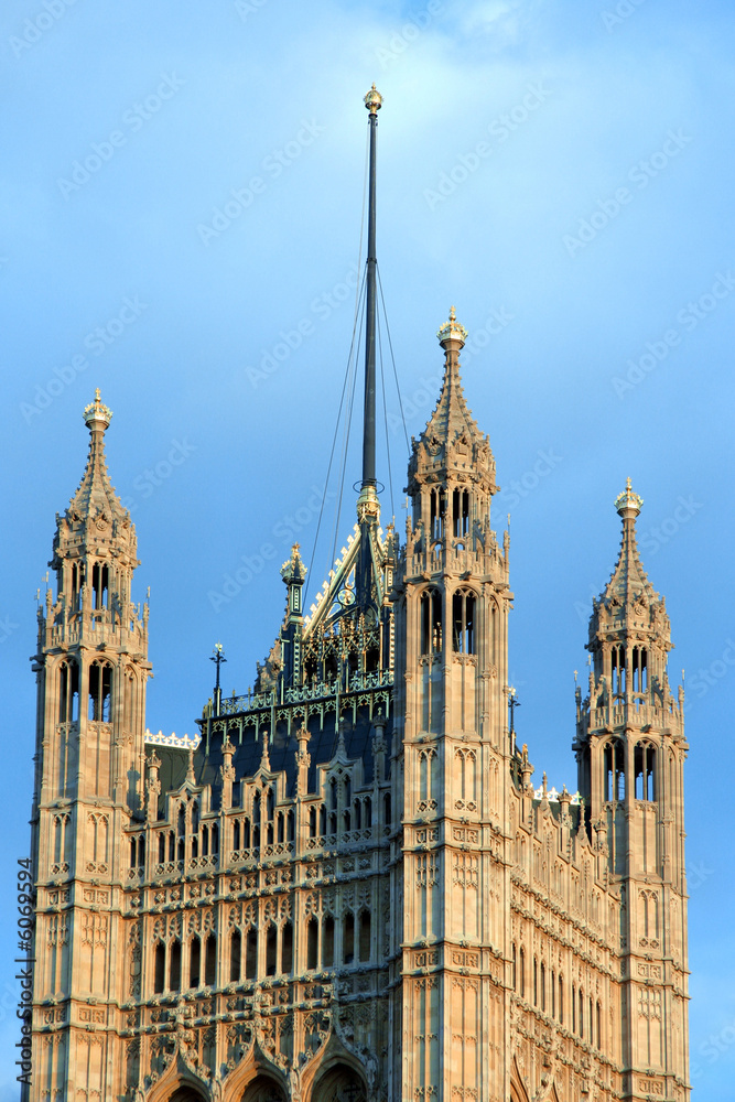 Victoria Tower, British Parliament 