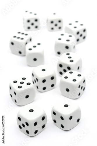 Dices in and out of focus