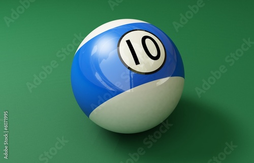 billard ball 10