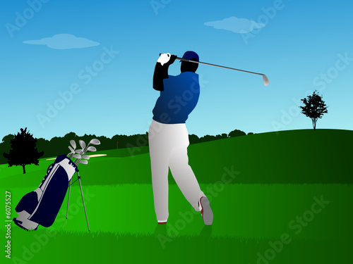 Golf player
